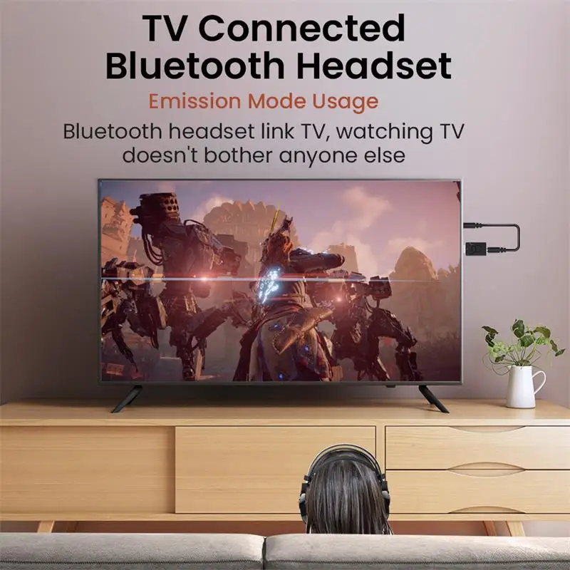 4 Në 1 Bluetooth 5.0 Marrësi wireless USB Adapter 3.5 mm Audio Marrës/Transmetues Për TV PC Makinë AUX Kryetarit Plug Dhe Play . ' - ' . 4