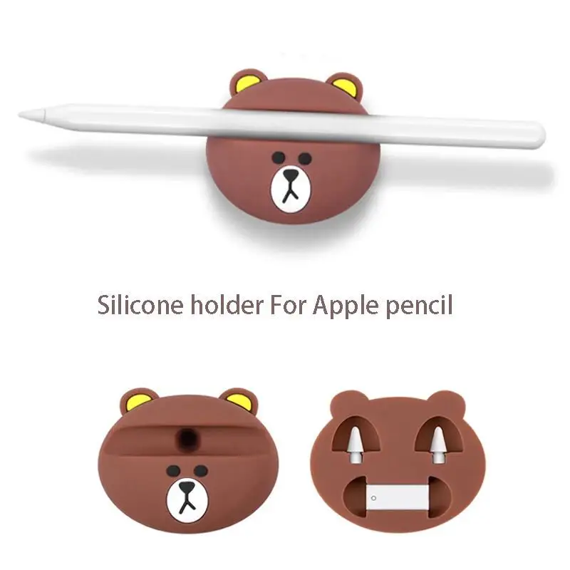 Funny cartoon pokeball Silikoni Laps bazë Për Apple Laps 1 st 2 nd Brez Touch Pen Stylus bazë capacitive pajisje . ' - ' . 5