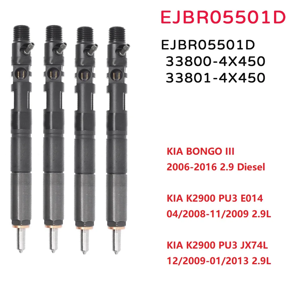 (Grup 4) EJBR05501D të Reja Naftë Injector Hundë Për Delphi Hyundai / AKI BONGO K2900 2.9 L 33800-4X450 33801-4X450 . ' - ' . 0