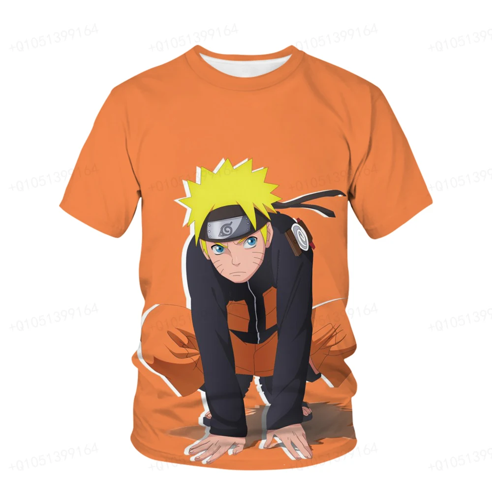 Naruto Seri të Shtypura Fëmijët Ninxhat 3d Cartoon T-shirt Krye 2023 të Verës më të Fundit të Cartoon Mëngë të Shkurtra T-shirt Djemtë e Mirë . ' - ' . 1