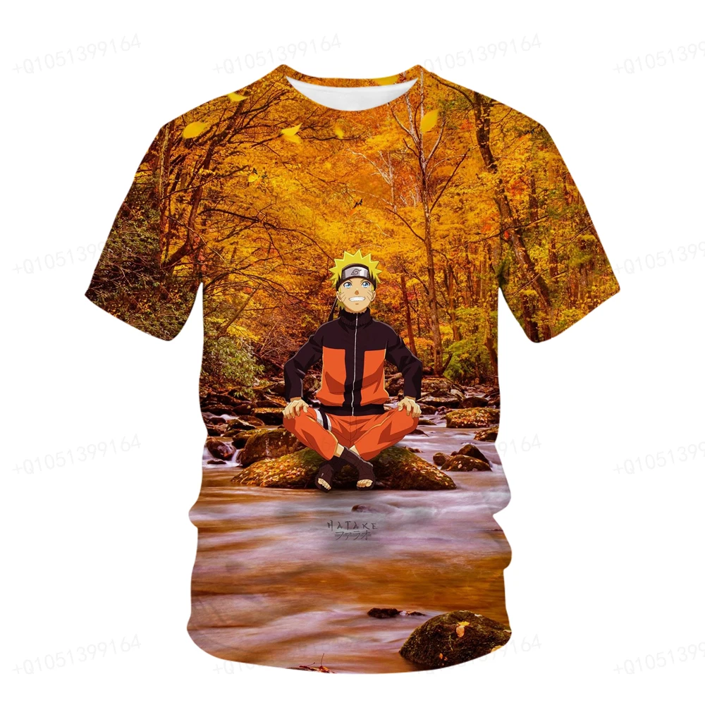 Naruto Seri të Shtypura Fëmijët Ninxhat 3d Cartoon T-shirt Krye 2023 të Verës më të Fundit të Cartoon Mëngë të Shkurtra T-shirt Djemtë e Mirë . ' - ' . 2
