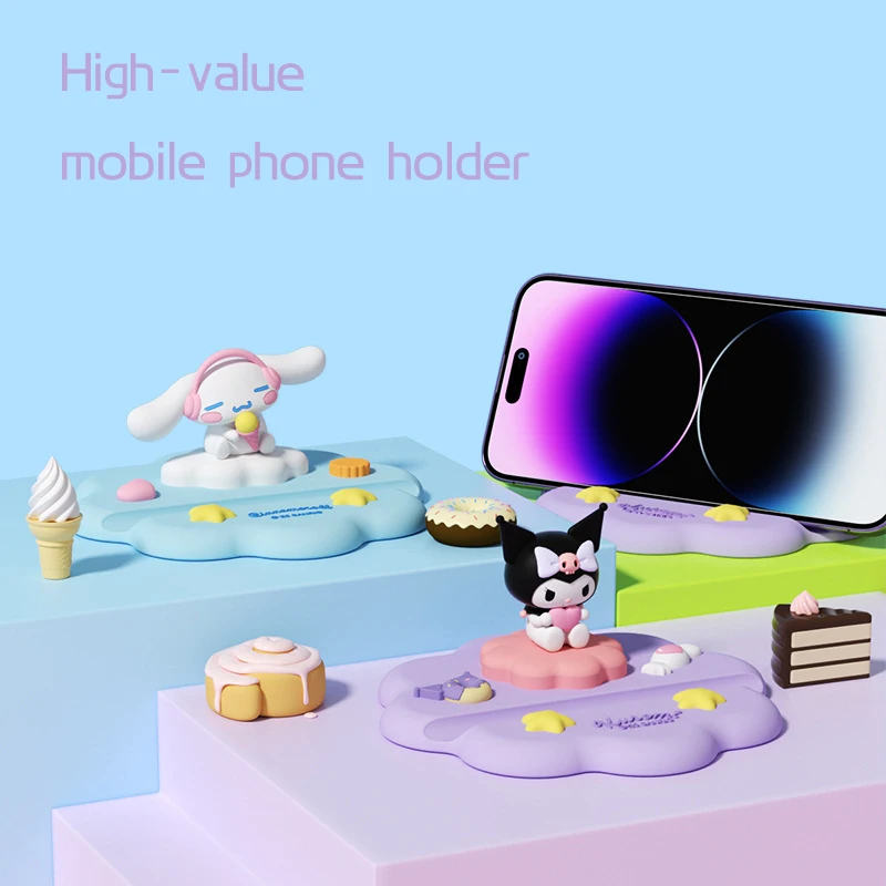 Sanrio Cinnamoroll Kuromi Telefonit Celular të Qëndrojë Tabletë Bartësit e Re e Bukur të Krijimtarisë Uncompress Portativ për Konviktin e Hollë Dhurata . ' - ' . 0