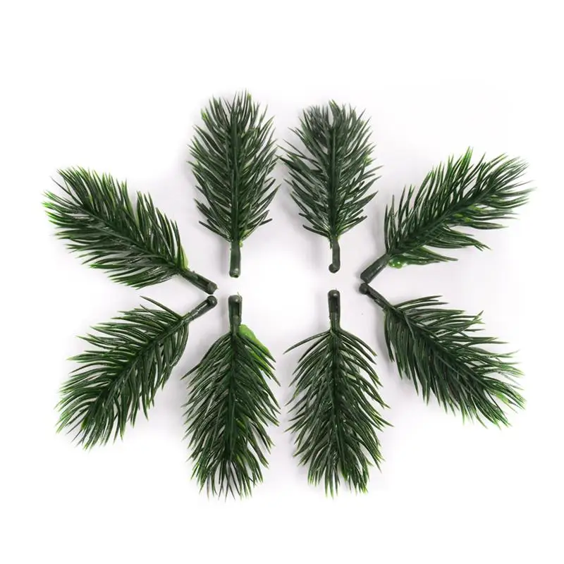 100Pcs Pemë e Krishtlindjeve Kurorë Mini Artificiale Hala Pishe Kurorë Pisha Marr Partisë Furnizimet Për Krishtlindje Simulimit të Bimëve . ' - ' . 4