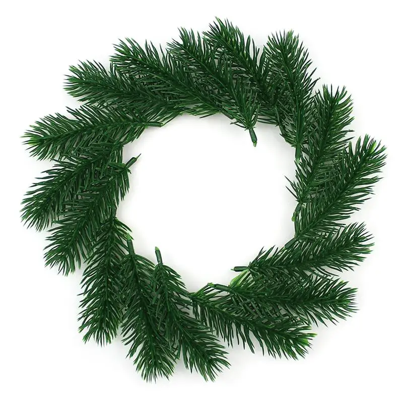 100Pcs Pemë e Krishtlindjeve Kurorë Mini Artificiale Hala Pishe Kurorë Pisha Marr Partisë Furnizimet Për Krishtlindje Simulimit të Bimëve . ' - ' . 5