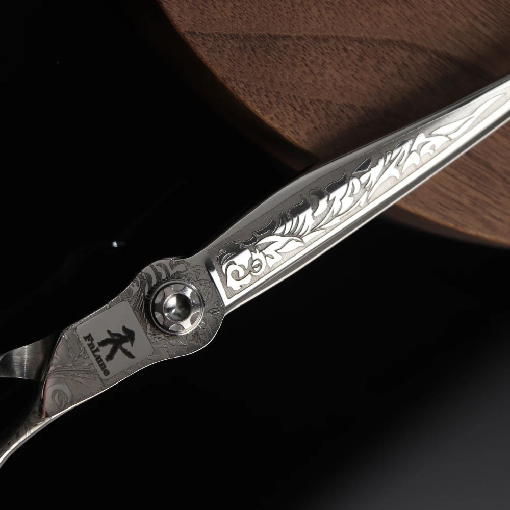 FnLune 6.0 6.8 inç Tungsten Çeliku Top Model Profesionale sallonit Gërshërë Prerë Barber Pajisje Flokësh të Qethur me Gërshërë . ' - ' . 2