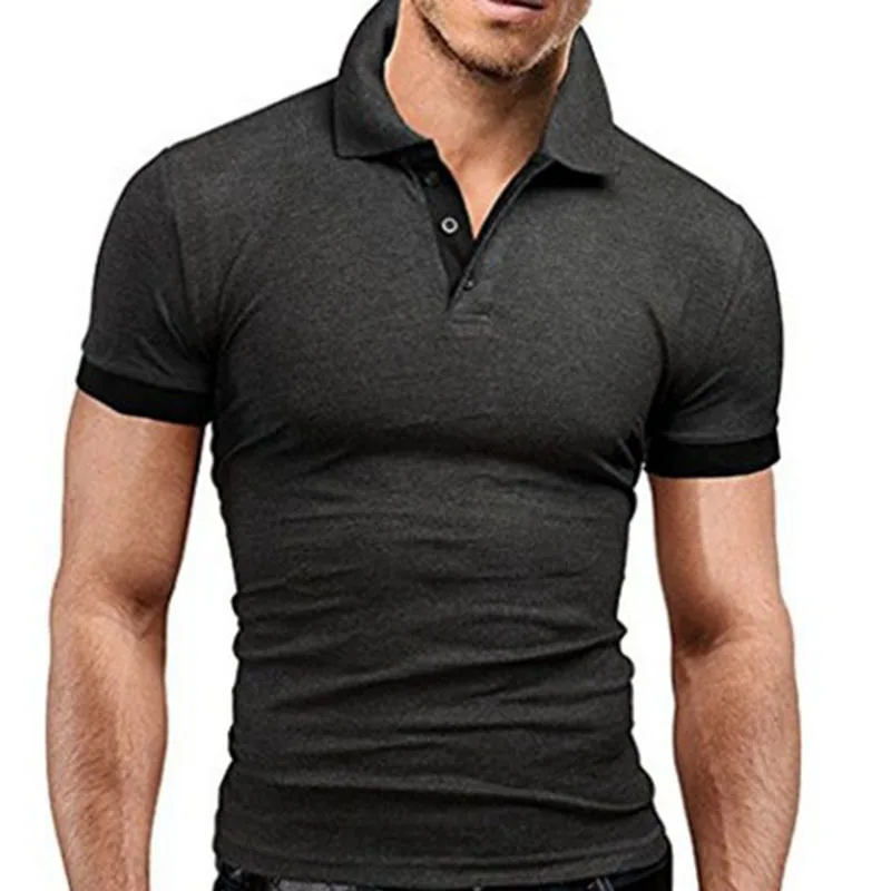 Moda Koncize e Burrave Këmishë të Rastit të Aftë të Pakta Mëngë të Shkurtra T Shirt Krye Mens Bluza e Re të Verës poleras hombre camiseta MY103 . ' - ' . 2