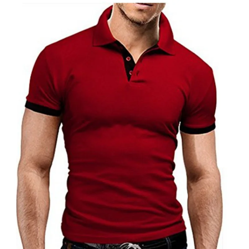 Moda Koncize e Burrave Këmishë të Rastit të Aftë të Pakta Mëngë të Shkurtra T Shirt Krye Mens Bluza e Re të Verës poleras hombre camiseta MY103 . ' - ' . 3