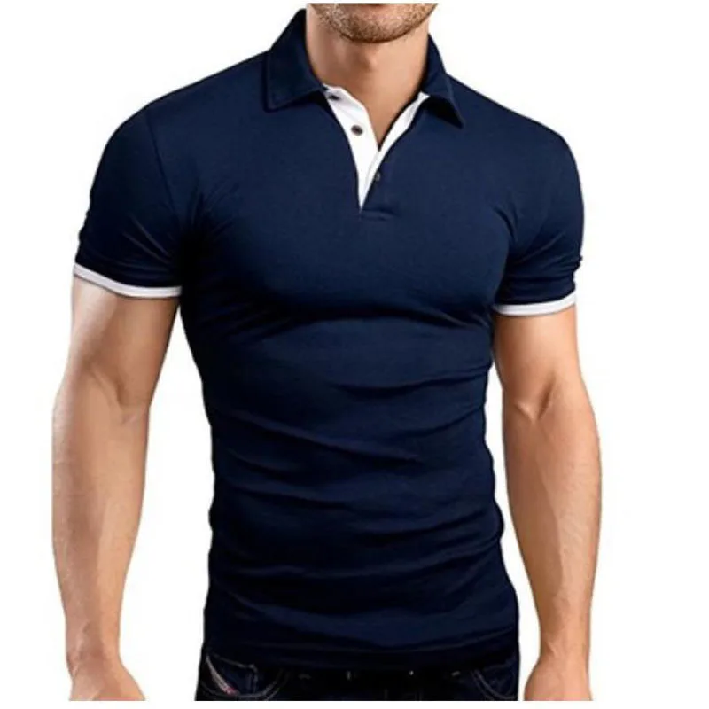 Moda Koncize e Burrave Këmishë të Rastit të Aftë të Pakta Mëngë të Shkurtra T Shirt Krye Mens Bluza e Re të Verës poleras hombre camiseta MY103 . ' - ' . 4