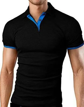 Moda Koncize e Burrave Këmishë të Rastit të Aftë të Pakta Mëngë të Shkurtra T Shirt Krye Mens Bluza e Re të Verës poleras hombre camiseta MY103 . ' - ' . 5