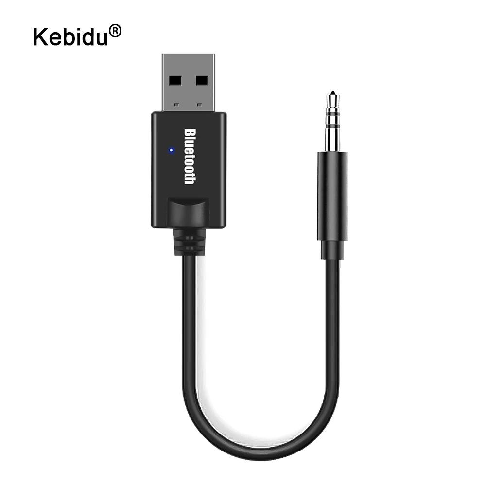 kebidu USB Fuqi 3.5 mm AUX Bluetooth, Marrësi Dongle Celulare Muzikë Audio Përshtatës 3.5 mm Jack Muzikë Transmetues për Makinën e Kryetares . ' - ' . 0