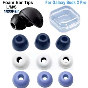 1/2/3 Çifte Shkumë e Kujtesës Këshilla Samsung Galaxy Buds 2 Pro Vesh Buds Këshilla Earphone Pajisje Earbuds Anti-drop Vesh Priza Pad