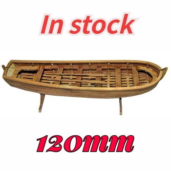 1/50 varkë shpëtimi Druri të Ngurta varkë me vela e Kuvendit Kit 120MM Mini Varkë Druri Model Kit J004 Plotë Strukturë Druri