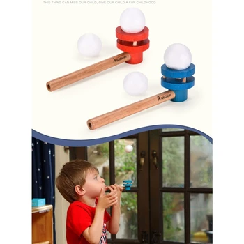 1 Të Vendosur Ekuilibrin E Koordinimit Frymë Të Trajnimit Lojë Ball Montessori Lodër Interaktive Defekt Tub Topin Pistoletë Lodër Arsimore 3+ Baby