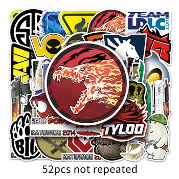 10/30/50PCS të Reja të Nxehtë Lojë CS SHKONI Cartoon Stickers DIY Laptop Bagazhin Skateboard Mbishkrime Decals Argëtim për Fëmijë Lodra Dhurata