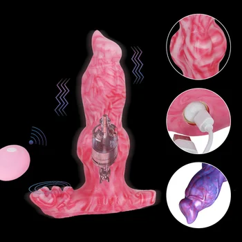 10 Frekuenca Alternative Qen Penis Dildo Celulare Vibrator Clitoral Stimulim Të Prostatës Orgazmë Masturbator Të Rritur Produkte 18+