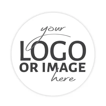2.5 cm-6cm Porosi Logon Stickers Paketimit Etiketat e Projektimit Emrin Tuaj të Personalizuar Stickers Partisë Dasmës Ditëlindjen Dekor