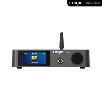 2021 LOXJIE D30 Desktop Kufje Partner HIFI Audio Dixhitale DAC & Kufjeve Përforcues ES9068AS BLUETOOTH 5.0 MQA DSD512 OPA1612
