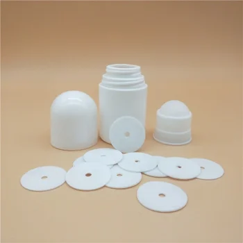 3 Cope Plastike, Shishe Rul 50ML Bosh Refillable Rollerball Shishe për DIY Deo Vajra Esenciale Parfum Kozmetikë të Re të Nxehtë