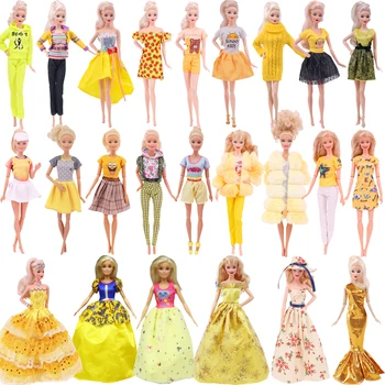 30Cm Rroba Kukull Cute Pelushi Overcoat Veshje Princesha Veshje në Modë Padi Për Barbies 11.8 inç Kukull Veshje Rastësor Vajzë Dhuratë