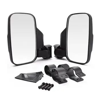 45% E Nxehtë E Sales!!! ATV/UTV Modifikuar Rearview Anën Pasqyrë të Rregullueshme ABS Pasqyrë për Polaris Endacak RZR për Yamaha Rhino