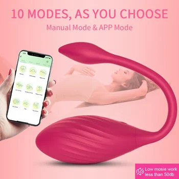 APP Kontrollit të Vishet Panty G Spot Vibrator Dildo Silikoni Vibruese Brekë Clitoral Vaginale Stimulator Rritur Lodrat e Seksit për Gratë