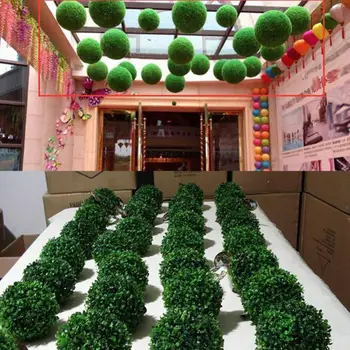 Artificiale Gjelbërim Bari Topin Lule Imitim Ceremoninë E Dasmës Partia Dekor