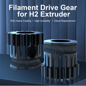 BIQU 2pcs H2 V2.0 Extruder Filamet Drive Veshje për H2 Extruder Azot në Bazë të Zinxhirit të Ultra-veshin Nxjerrje Rrota 3D Printer Pjesë