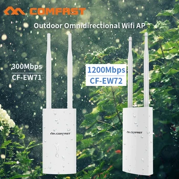 Comfast 300Mbps-1200Mbps Wireless Wifi Përsëritës në Natyrë 2.4&5.8 Ghz Fuqi të Lartë i papërshkueshëm nga uji Rrugë Extender Wifi Router Antena AP