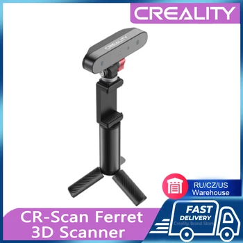 Creality CR-Scan Ferret 3D Skaner Portativ 105g 30fps e Skanimit me Shpejtësi të Dyfishtë Mode Ngjyra e Cilësi për 3D Pritnters Mbështetjen e Telefonit të Mundësuar