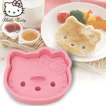 Diy Sanrio Hello Kitty Fëmijët Sanduiçe Prestar dhe gjuetar Fokash Sanduiçe Myk/maker Brumë/cookie Prestar Cookie Shtypni Pastë Lodra
