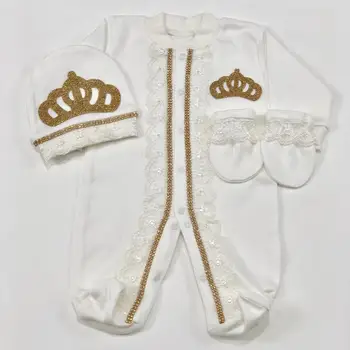 Dollbling 3pcs Foshnje të Porsalindur Djalë Veshjet Vendosur Fëmijët Veshje të Vërtetë Pambuku Foshnjore Produkteve të Kujdesit të Trupit Kostum e Këmishë e Pantallona