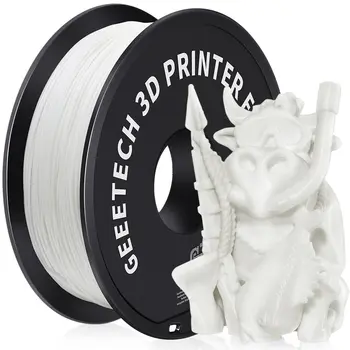 Geeetech ABS 3D fije e hollë 1.75 mm 1KG plastike, 3D Printer Materiale, Tangle Pa -, Jo-Toksike, Vakum Paketim të Bardhë Blac Redk Blu