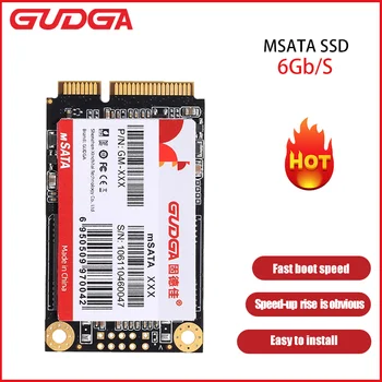 GUDGA MSATA SSD 16gb 32gb 28gb të Brendshme të fortë të Shtetit Hard Drive Msata Drive Mini SATAIII Për Pajisje ndihmëse për kompjuterë Desktop, Laptop