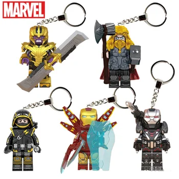 Iron Man Hulk Hawkeye Helmit Thanos Mrekulli Anime Të Ri Të Periferike Cartoon Keychain Retro Personalitetit Varëse Festa Dhuratë Me Shumicë