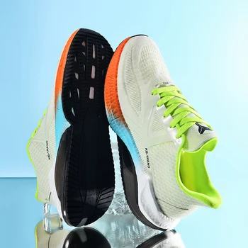 Karbonit Pjatë Burrat Drejtimin Këpucë për Gratë Breathalbe Atletike Sport Vrapim Këpucë të Reja Cushioning Ultralight Trajnimit Atlete Burrat