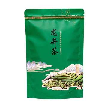 Kina Longjing Çaj Zinxhir Çanta YunWu Biluochun Çaj të Gjelbër të Riciklueshme Vulosjes NUK Qese Paketimi