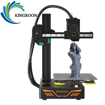 KINGROON 3D Printer KP3S Heshtja Shtypjen xy nëse-Aksi Udhëzues Hekurudhor 180*180*180mm Ndërtuar Pjatë të Vetme-krahu 3D Printer Makinë të Plotë Karikimi
