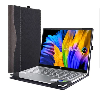 Laptop të ri të Mbuluar Rastin për Zenbook Asus 14 Rrokullisje OLED UP5401 12 Zan Intel UP3404 Pu Lëkure Çanta Mbrojtëse të Lëkurës Shell