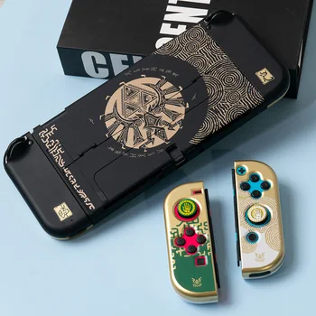 Lotët e Mbretërisë së Zelda kaloni NS OLED lojë konsol mbrojtëse rast mbrojtëse rast pajisje