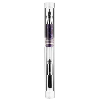 Majohn C1 Pikatore Burim Stilolaps Plotësisht Transparente Gjobë Nib 0.5 mm, me Konvertim të Madh të Kapaciteteve Bojë Ruajtjen e Modës Dhuratë Pen
