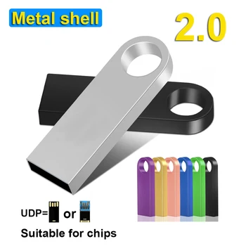 Me shumicë USB drive shell UDP 2.0 shell bukur metalike shell pendrive shell usb flash drvie me shumicë