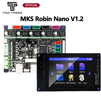 MKS 3D Printer Bordit STM32 MKS Robin Nano Bordit V1.2 Hardware Burim Të Hapur (Mbështetje Marlin2.0) Mbështetja Me 3.5 Inch ekran Touch
