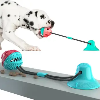 Molar Bite Interaktive Qeni Lodër me të Qëndrueshme Litar dhe Thithje Gotë për të Tërhequr/Përtypet/Dhëmbëve Pastrimin e Vetë duke Luajtur Tog për Qentë