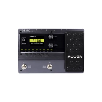 MOOER GE150 AMP modelimi & multi efektet 55 cilësi të lartë amp modele dhe 151 efekte të ndryshme