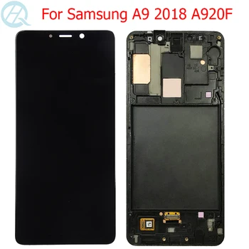 Origjinal A920F LCD Për Samsung Galaxy A9 2018 Ekran Me Kornizë 6.3