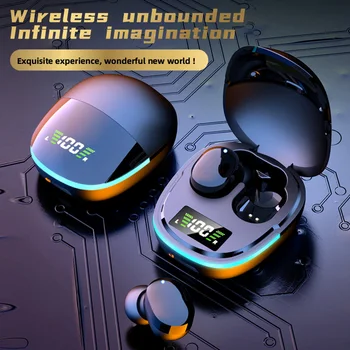 Origjinal G9S TWS Bluetooth Kufje pa Tel Sport Kufje Kontakt Kontrollit HiFi Stereo i papërshkueshëm nga uji Në Vesh Lojë Kufje Me Mic