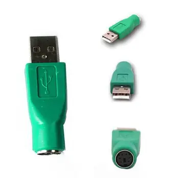 PC PS2 Femra Tastierë, Mouse Për të USB Mashkull Converter Lidhës Përshtatës të Reja të Nxehtë