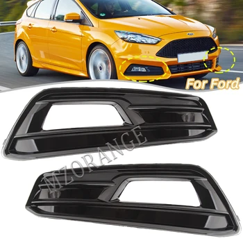 për Ford Focus ST 2015-2018 Para Parakolp Mjegullës Drita të Mbuluar Grilë Foglights Fenerët Mbulon Kuadër Vrimë Makinë Pjesë dhe Aksesorë