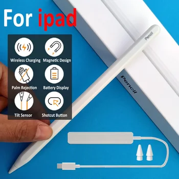 Për iPad Laps Akuzuar pa Tel Palm Refuzimi për Apple Laps 2 1 iPad Ajrit 5 4 Pro 11 12.9 mini 6 për Apple Pen Stylus