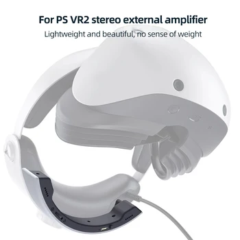 Për PS VR2 Kufje Përforcues 3.5 mm Ndërfaqe Audio Stereo Jashtëm Përforcues Portativ Mini Audio drejtues për PlayStation VR 2